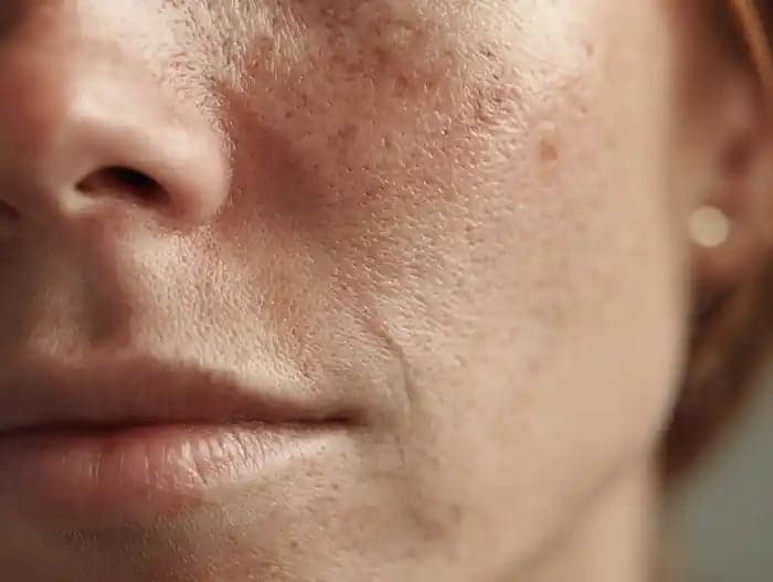 Acne Scar Treatment skin texture image for Prescription Skin